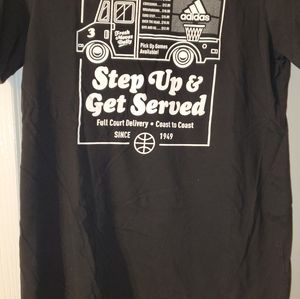 Black Adidas t shirt